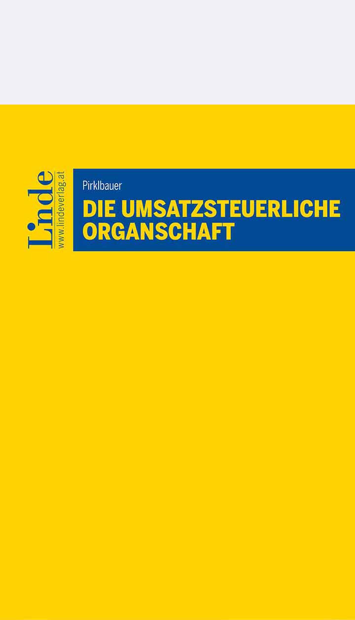 Die umsatzsteuerliche Organschaft